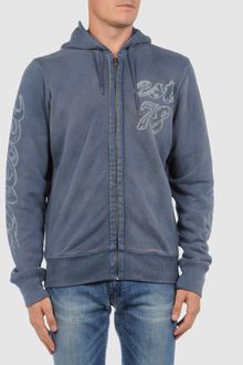Diesel Hooded Sweatshirt - Lyst