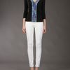 Emilio Pucci Ruched Top in Black - Lyst