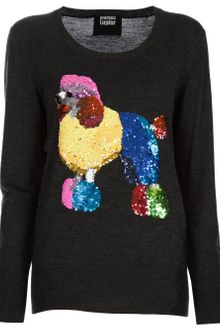 Markus Lupfer Sequin Motif Wool Jumper - Lyst