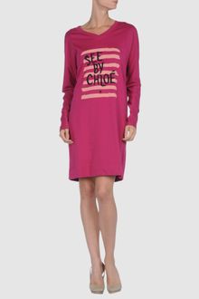 See By Chloé Short Dress - Lyst