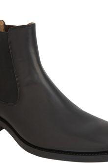 Barneys New York Plain Toe Chelsea Boot - Lyst