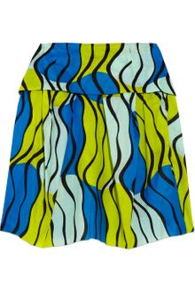 Marni Printed Cotton Skirt - Lyst