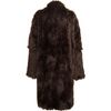 Mm6 X Opening Ceremony Faux Fur Coat in Brown - Lyst