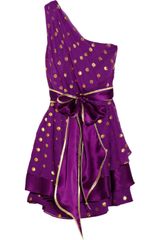 Thread Social Polka-dot Silk-blend Chiffon Dress