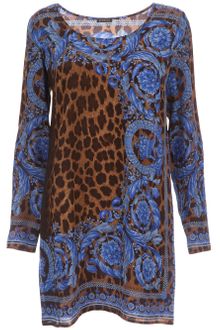 Versace Printed Tunic - Lyst