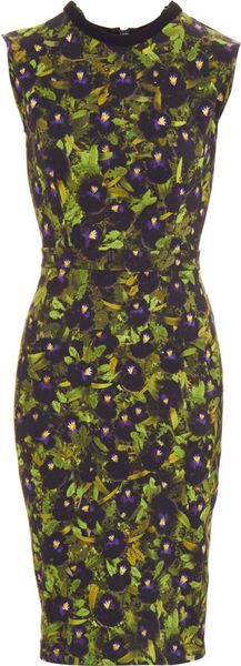 Givenchy Pansy Dress in Multicolor (green) - Lyst