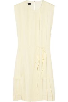 Calvin Klein Collection Gaiana Pleated Organza Dress - Lyst