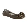 French Sole Khaki Leather Clove Kiltie Flats in Green (khaki) - Lyst