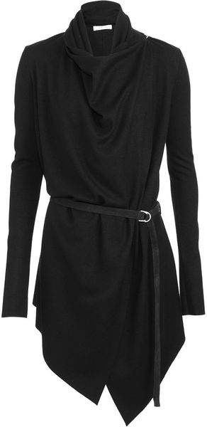 Helmut Lang Belted Cardigan - Lyst