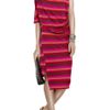 Vivienne Westwood Anglomania New Drape Jersey Dress in Red (pink) - Lyst