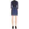 Carven Lace Dress in Blue (navy) - Lyst