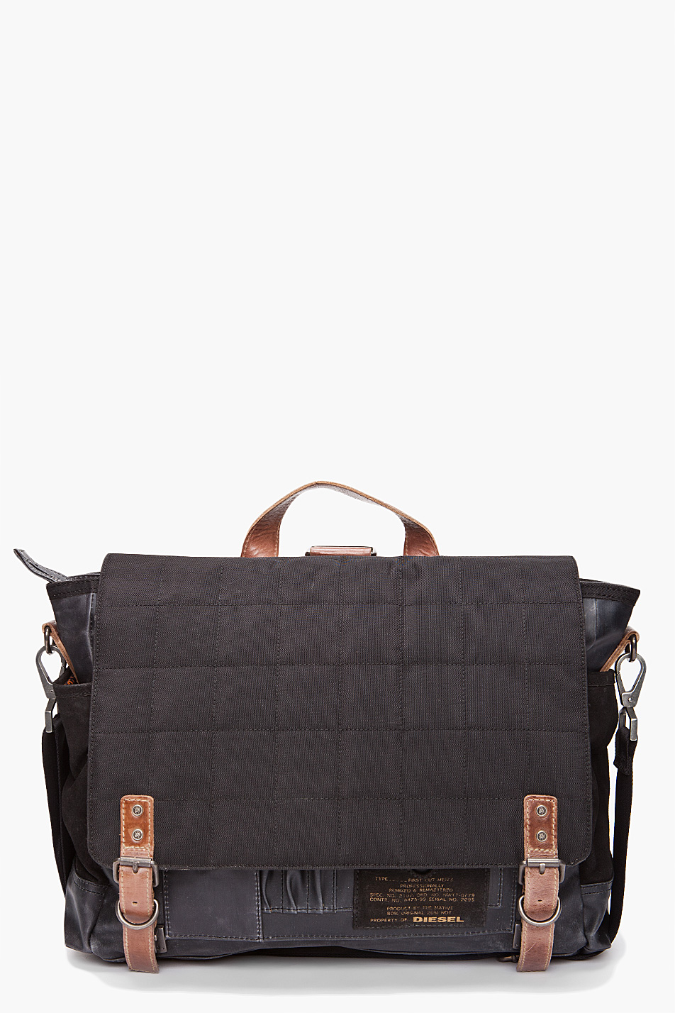 diesel messenger bag canvas