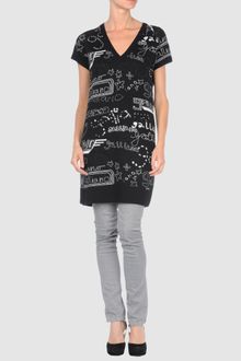 John Galliano Short Sleeve Sweater - Lyst