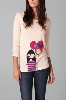 Marc By Marc Jacobs Miss Marc Is Beary Balloons Top - Lyst