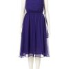 Topshop Purple Sleeveless Midi Dress in Purple - Lyst