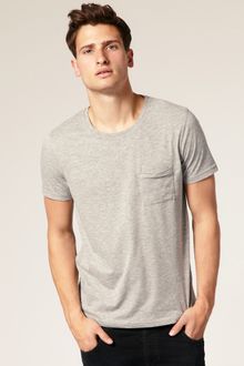 ASOS Collection Asos Crew Neck T-shirt with Pocket - Lyst