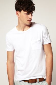 ASOS Collection Asos Crew Neck T-shirt with Pocket - Lyst