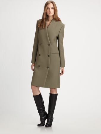  Double-breasted Wool Coat 