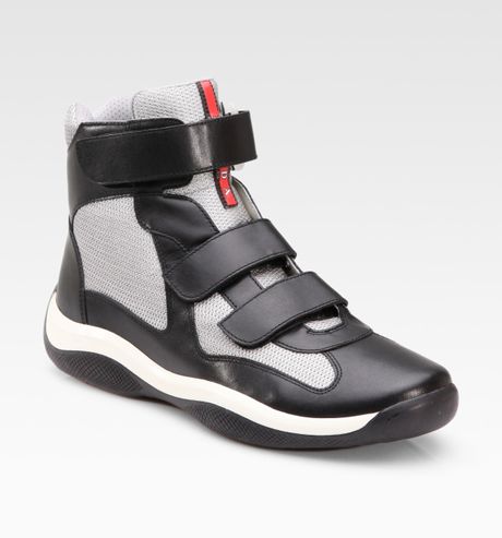 prada velcro sneakers