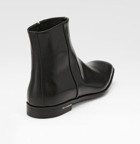 zip prada boots