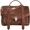 Proenza Schouler Ps1 Large Pony in Brown (chocolate) - Lyst