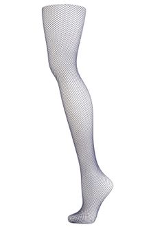 Topshop Navy Micro Net Tights - Lyst