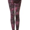 Topshop Purple Tie Dye Velvet Leggings in Purple - Lyst