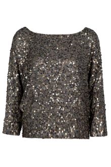 Vince Sequin Top - Lyst