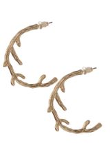 ASOS Collection Asos Branch Hoop Earrings