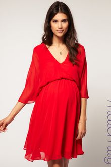 ASOS Collection Asos Maternity Chiffon Kaftan Dress - Lyst