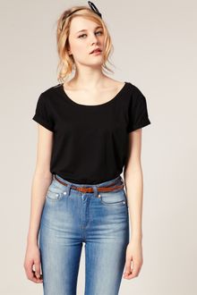 ASOS Collection Asos Basic Roll Sleeve Oversized T-shirt - Lyst
