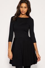 ASOS Collection Asos Ponti Fit and Flare Dress