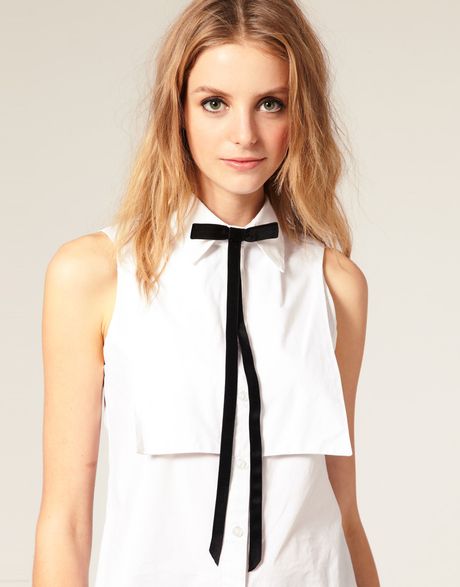 Asos Collection Asos Velvet Bow Brooch in Black - Lyst