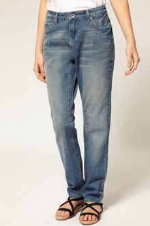 ASOS Collection Asos Seamed Boyfriend Jeans - Lyst