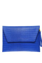 ASOS Collection Asos Envelope Laptop Case in Faux Croc Effect