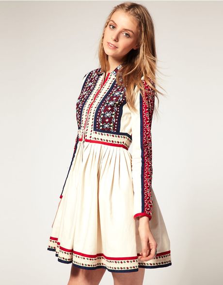 asos embroidered shirt