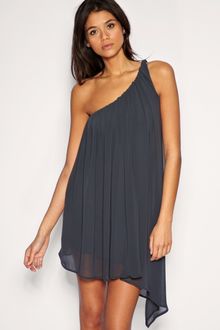 ASOS Collection Asos One Shoulder Dress in Chiffon - Lyst