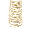 Asos Collection Asos Hammered Effect Wired Metal Cuff in Gold - Lyst