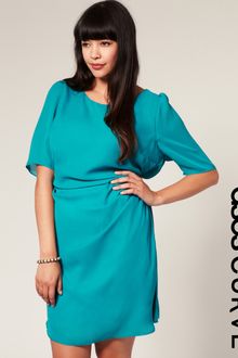 ASOS Collection Asos Curve Ruched Waist Shift Dress - Lyst