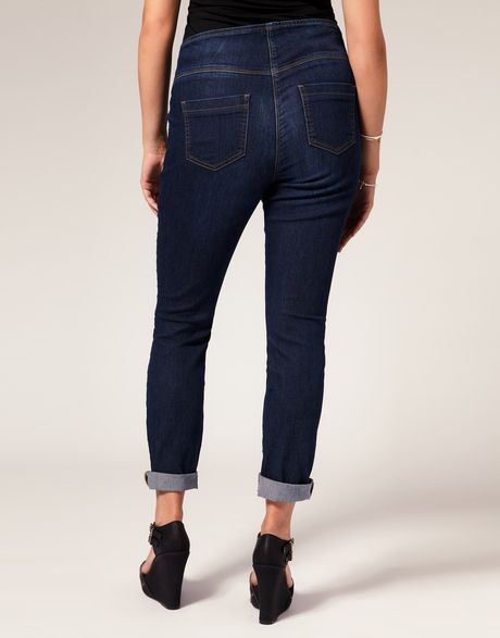 Asos Collection Asos Curve Washed Blue Super Sexy Skinny Jeans in Blue ...