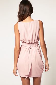 ASOS Collection Asos Tulip Dress with Tie Back - Lyst