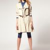 Asos Collection Asos Petite Jacket Mac in Beige (stone) - Lyst