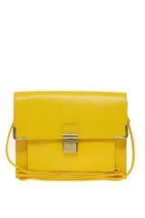 ASOS Collection Asos Leather Clean Lock Across Body Bag