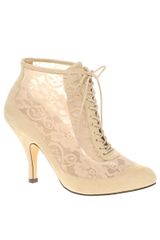 Asos Asos Acacia Lace Detail Ankle Boots