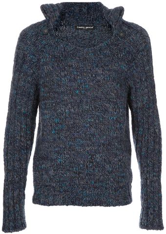 Frankie Morello Wool Mix Sweater - Lyst