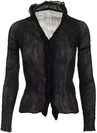 Issey Miyake Fête Printed Pleated Shirt - Lyst