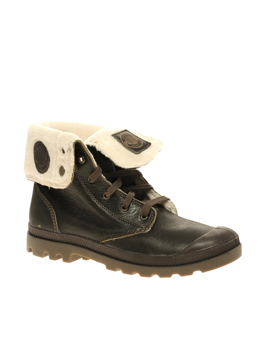 men's wool lined leather boots