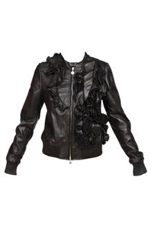 Patrizia Pepe Leather Jacket - Lyst