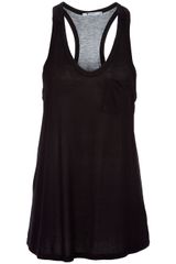 T By Alexander Wang Racerback Tank Top