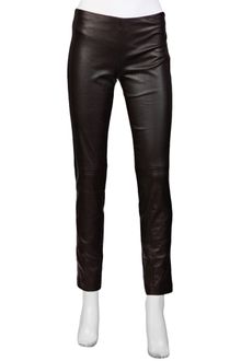 The Row Niquelford Leather Legging in Black - Lyst